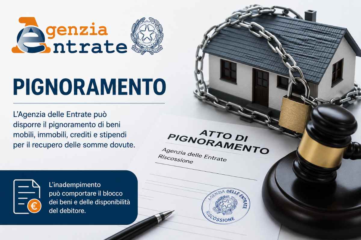 Agenzia delle Entrate, stretta sui debitori: con l’incrocio automatico delle fatture i pignoramenti diventano più veloci